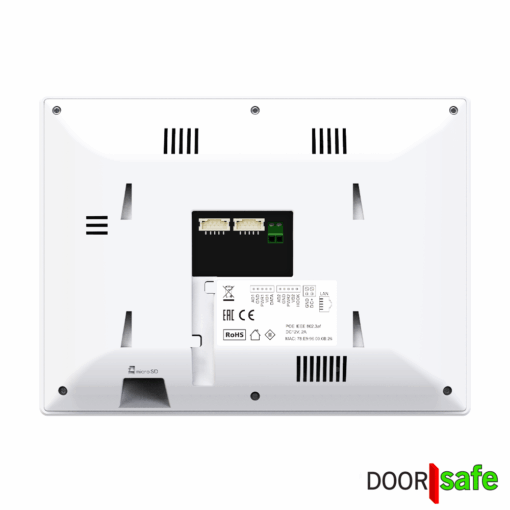 DS7899 | 8" inch touch scherm | 2.4/5Ghz WiFi / LAN Netwerkkabel | POE 802.3af | BUS | 4 draads | met ingebouwde RF433 Mhz zender | met QR code unlock | 32Gb - Image 5