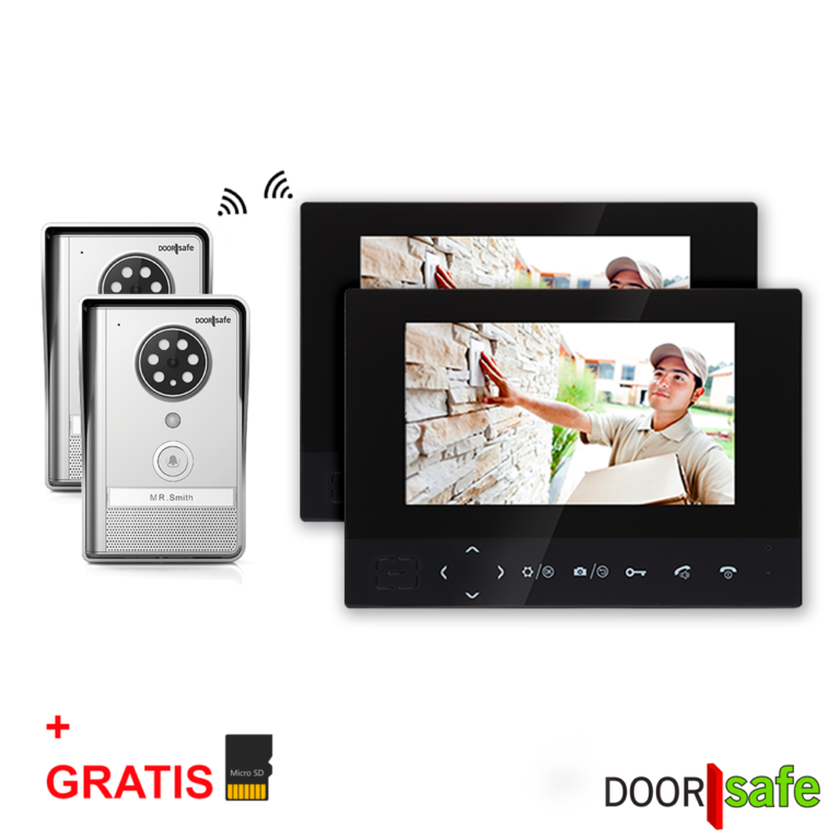 Doorsafe Draadloze Video Deurbel Met Camera Maakt Foto Video