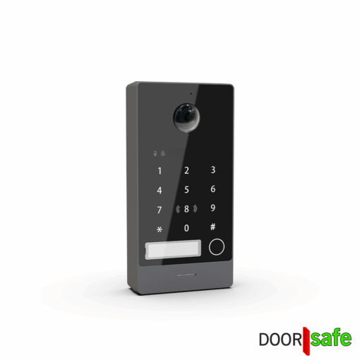 DS7900 | Opbouw HD 4G video deurbel met camera | met eSIM of een fysieke micro SIM kaart | met of zonder regenkap | met Keypad & RFID MiFare Chipreader | zwart | 1 knop - Image 6
