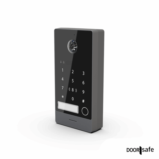 DS7900 | HD 4G video deurbel met camera | heeft micro SIM-kaart met data nodig | met of zonder regenkap | met Keypad & RFID MiFare Chipreader | zwart | 1 knop | 32Gb - Image 5
