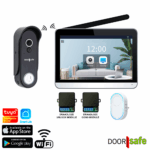 DS4657: Pakket met DS4655 PRO met WiFi & App + DS6603 WiFi gong om op een plek waar WiFi en een stopcontact is ook deze extra gong te horen