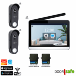 DS4659: Pakket met DS4655 PRO met WiFi & App + een extra deurbel buitenunit DS4606