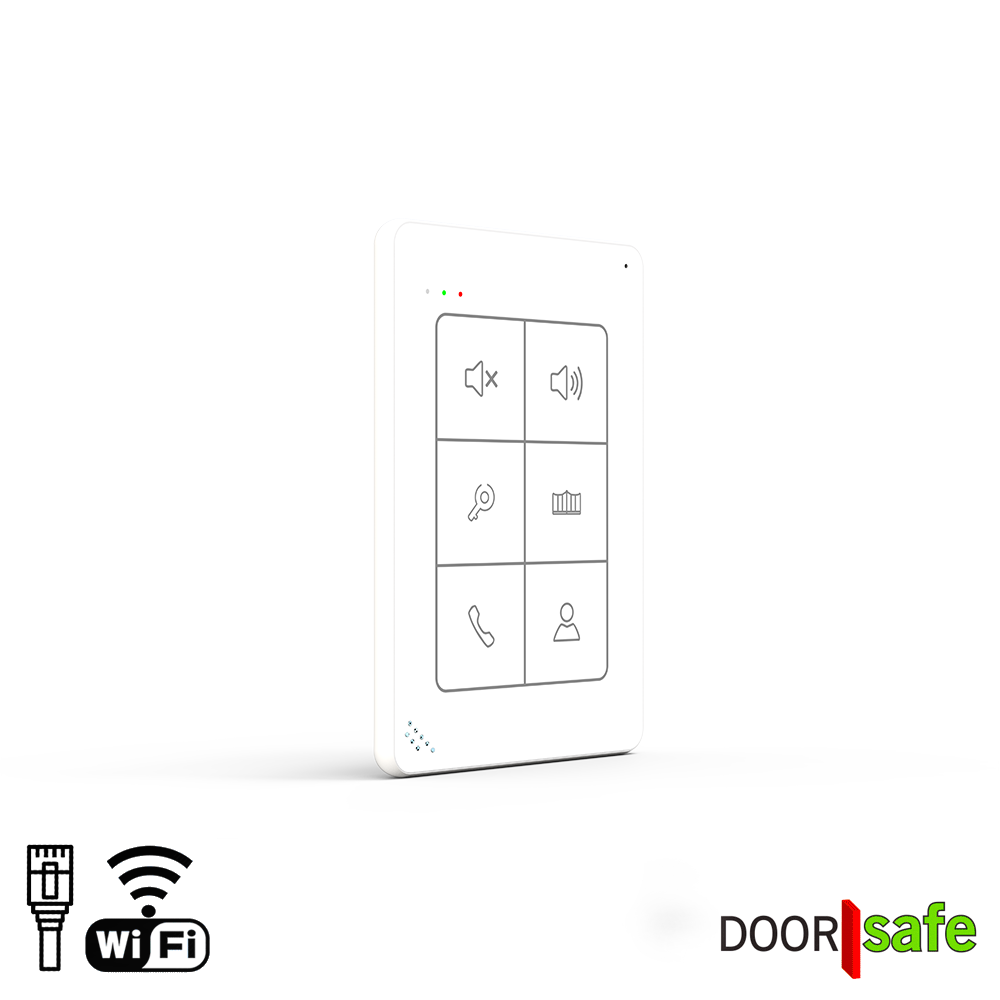 DS7897 | intercom binnen-unit | audio-only | verbinden via 2.4/5Ghz WiFi of LAN Netwerkkabel met POE 802.3af - Image 2