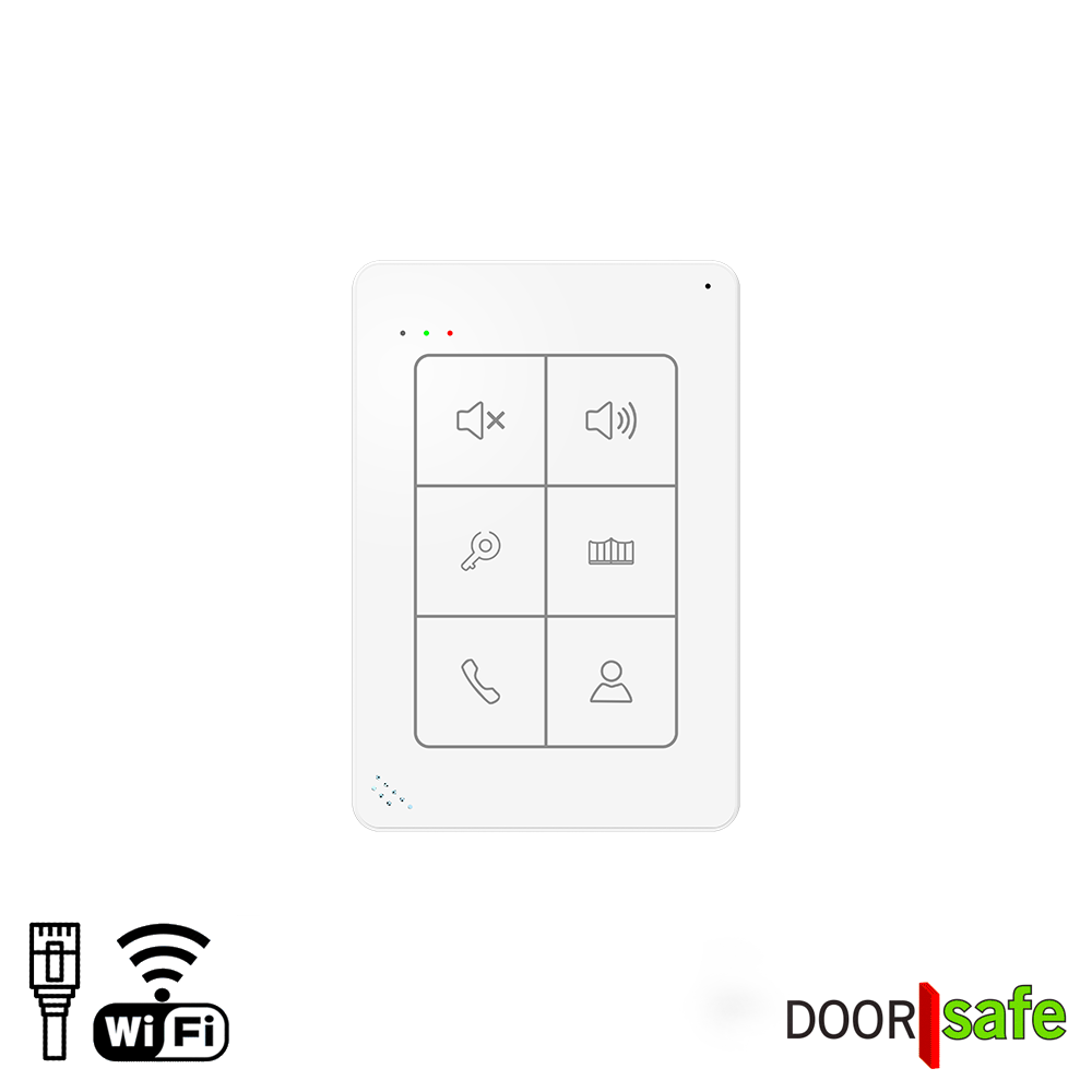 DS7897 | intercom binnen-unit | audio-only | verbinden via 2.4/5Ghz WiFi of LAN Netwerkkabel met POE 802.3af - Image 3