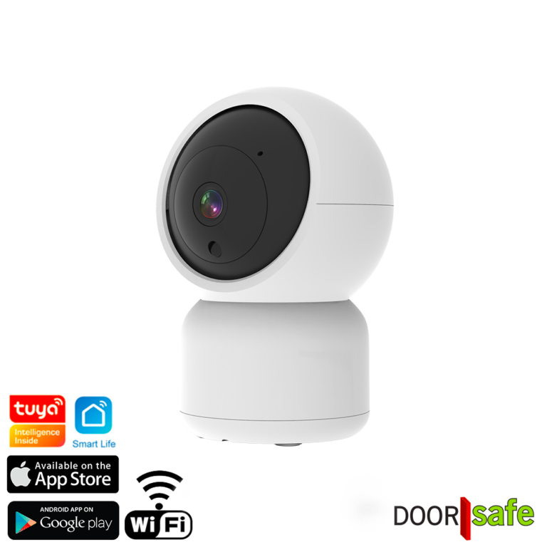 Bewakingscamera Binnen - Wifi IP Camera Draaibaar 1080p Twee-weg Audio