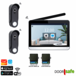 DS4659: Pakket met DS4655 PRO met WiFi & App + een extra deurbel buitenunit DS4606