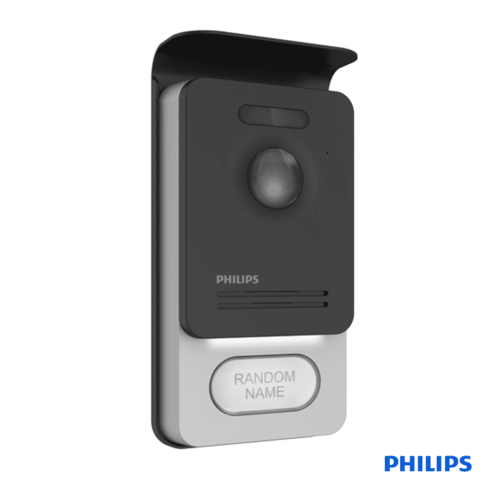 DS8930 | Extra deurbel met 130º kijkhoek | Philips WelcomeEye Touch - DES 9900 - Doorsafe