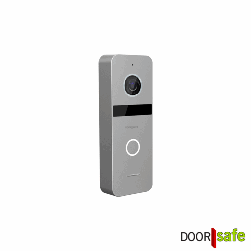 DS6660 POE | HD video deurbel met camera van metaal | zilver | POE IEEE 802.3af | 1 knop - Image 3