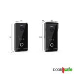 DS6679 POE | HD internet deurbel met camera met POE IEEE 802.3af | RFID Mifare Chipreader | Zwart/Donkergrijs | met 7 inch touchscherm | met POE switch | 32Gb scherm & NAS - Image 2