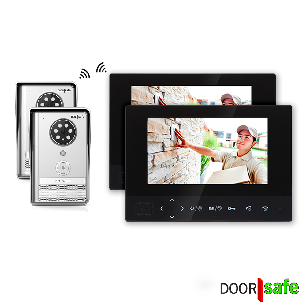 video deurbel met camera - of 12V - Doorsafe 4503