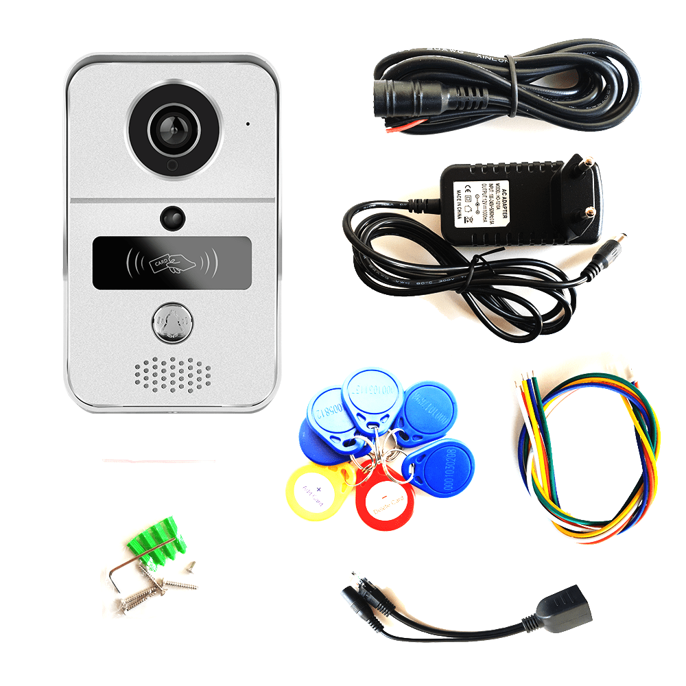 Internet Camera Deurbel Met Rfid Chips En Wireless Unlock Controller