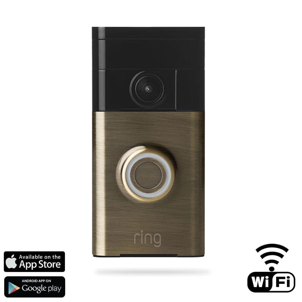 Certificaat Allergie gewoontjes RING wifi deurbel met camera draadloos in de kleur licht brons - Doorsafe  6410 - Doorsafe Nederland