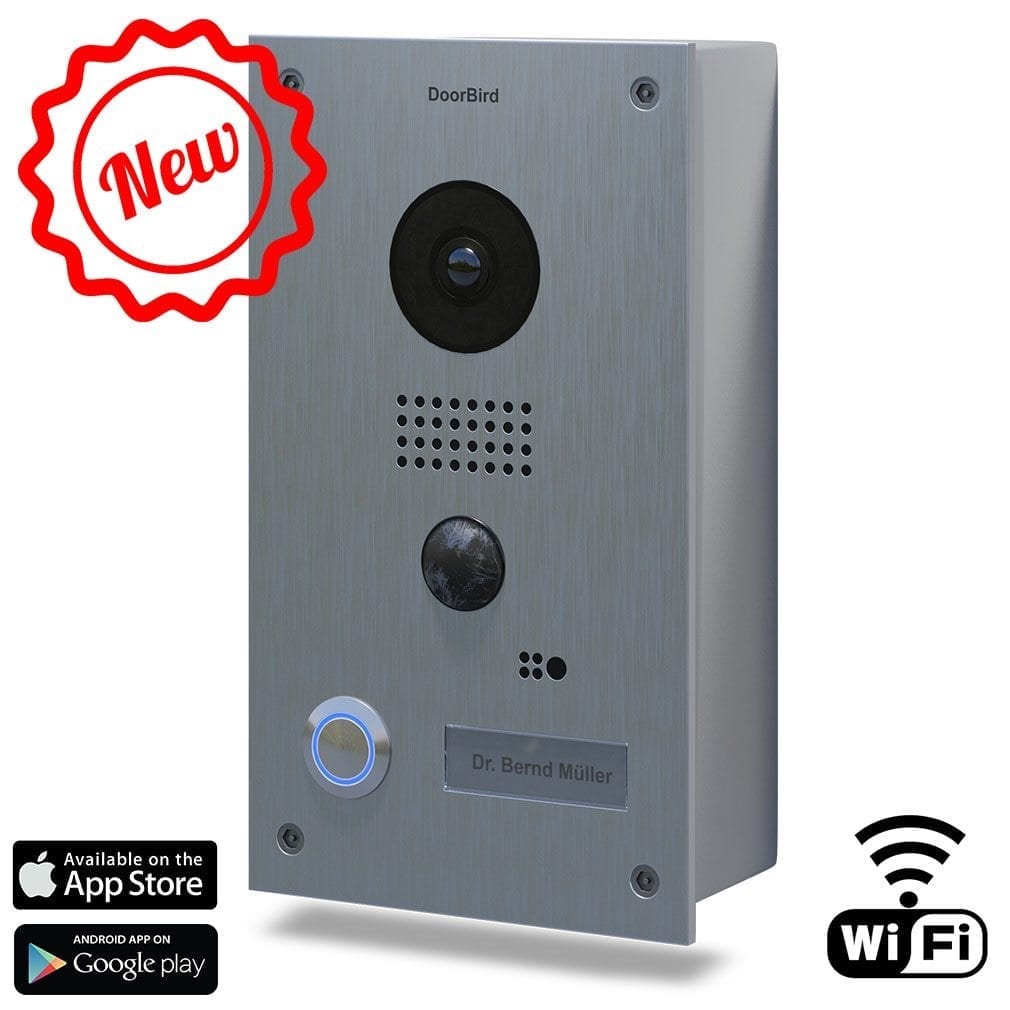 Wifi Camera Deurbel Doorbird Doorsafe Opbouw Doorsafe Nederland